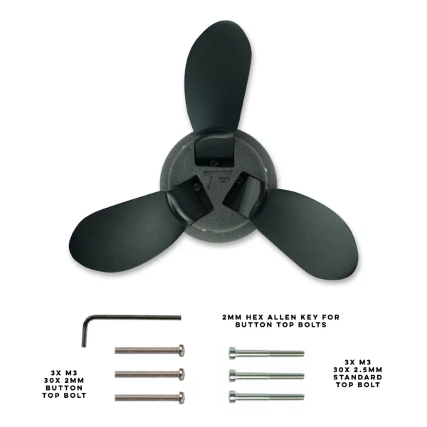 THREE BLADE PROPELLER HUB SET - Image 2
