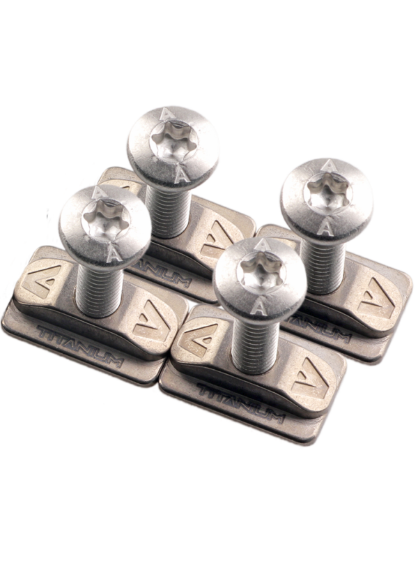 TITANIUM T NUTS WITH 316L SCREWS