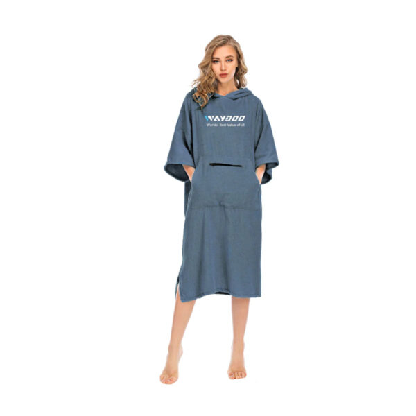 Waydoo Beach Towel Hoodie Swimming Towels Quick Dry