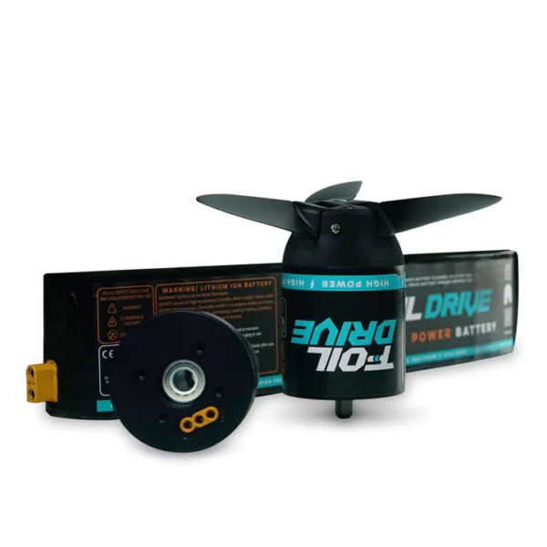 High Power Battery & Motor Bundle - Three Blade - Image 2