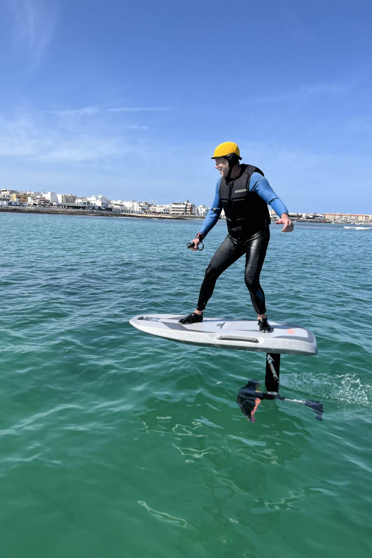 efoil efoiling electric hydrofoil efoil lesson efoiling Corralejo Fuerteventura efoil efoil school efoiling adventure electric surfboard efoil surfing