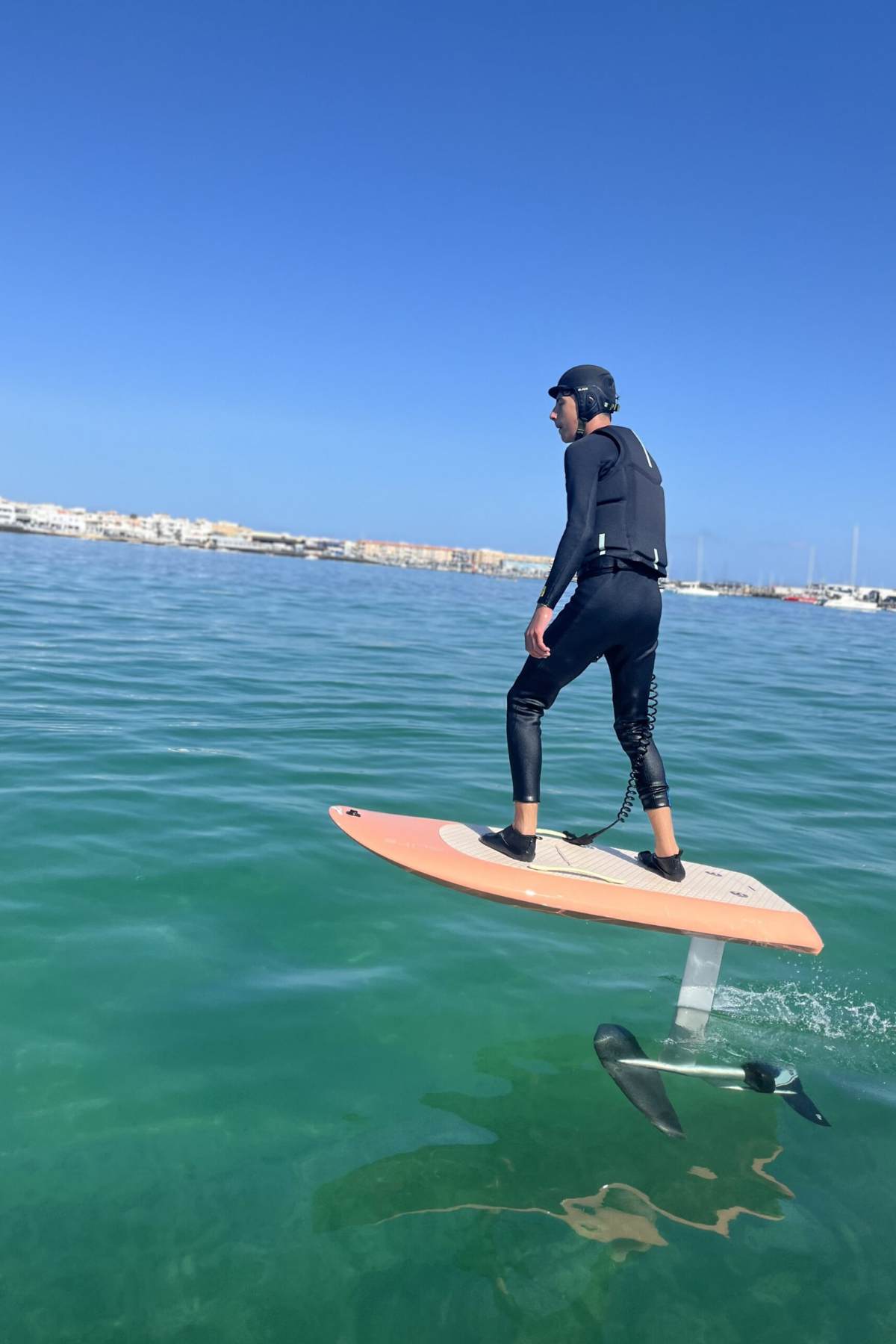 efoil efoiling electric hydrofoil efoil lesson efoiling Corralejo Fuerteventura efoil efoil school efoiling adventure electric surfboard efoil surfing