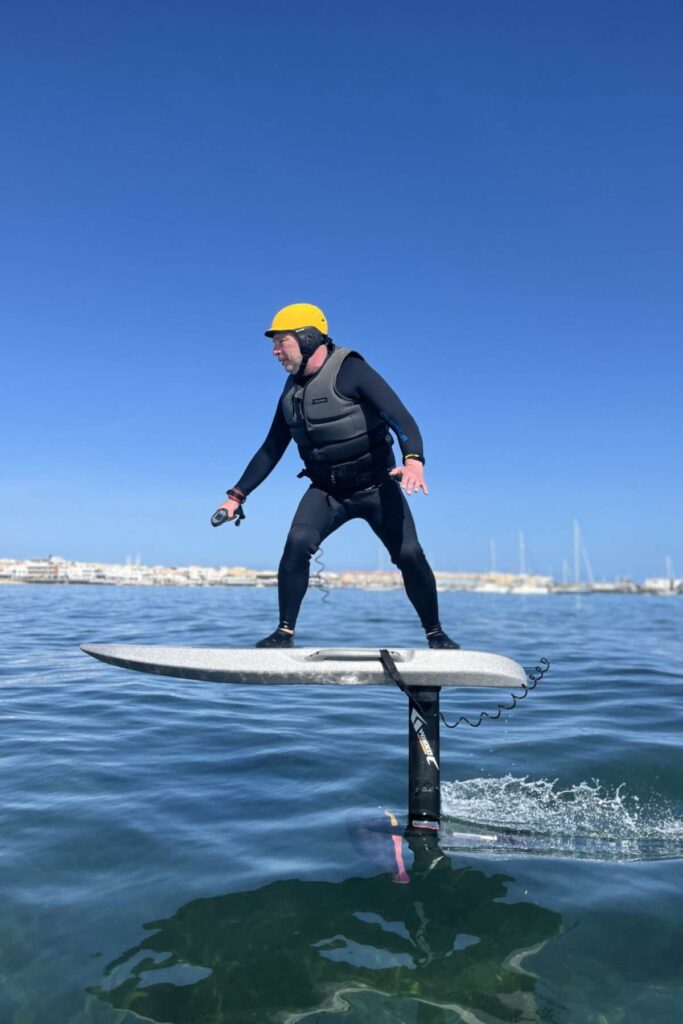 efoil efoiling electric hydrofoil efoil lesson efoiling Corralejo Fuerteventura efoil efoil school efoiling adventure electric surfboard efoil surfing